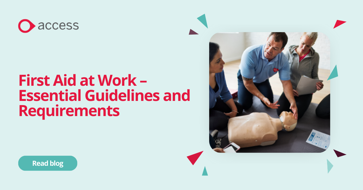 First Aid at Work – Essential Guidelines and Requirements